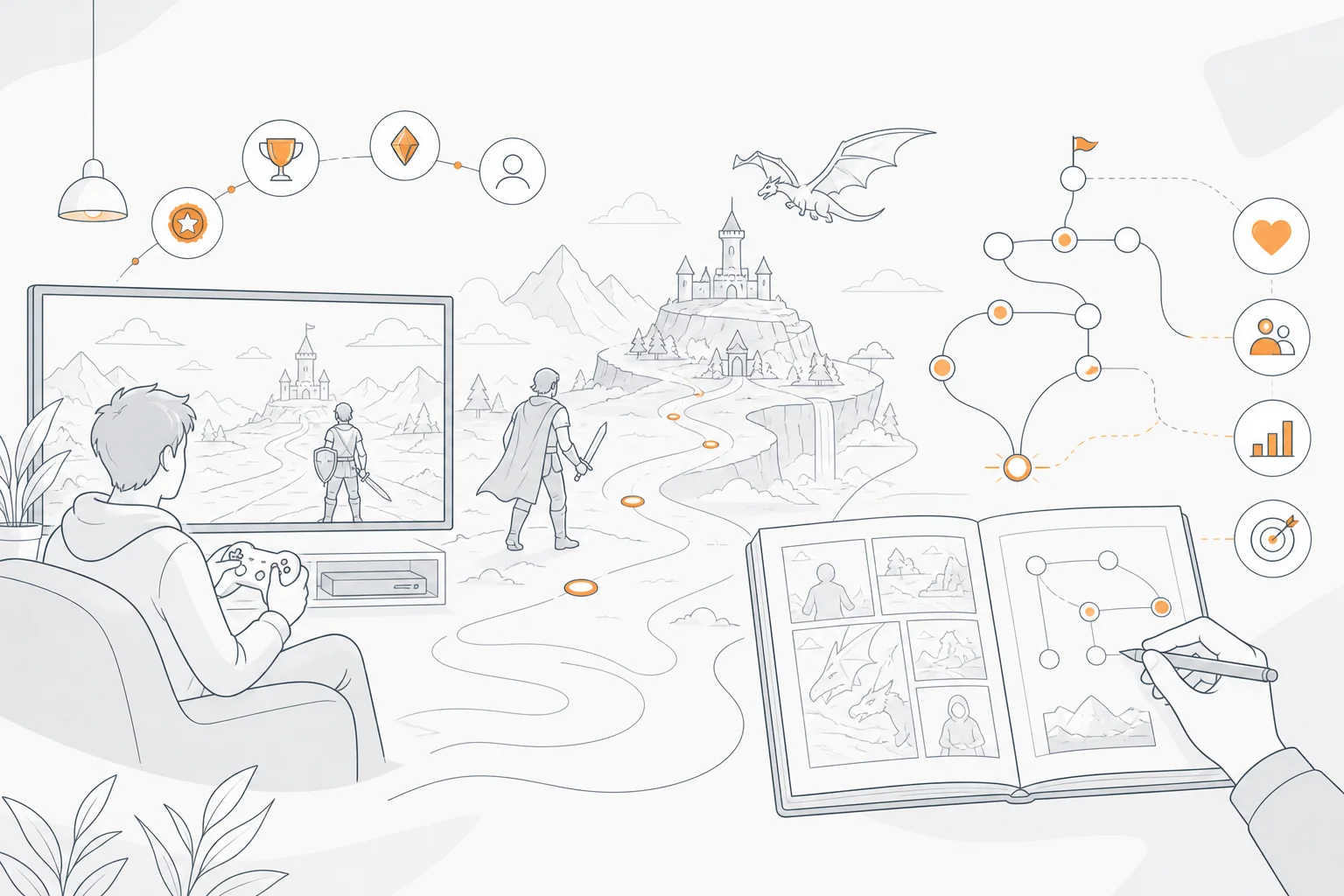 How Gamification and Story arcs Shape Modern Interactive Entertainment